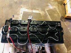 Nissan Clark Raymond, Etc. 18-125-13 Forklift Battery and Hobart 250CII Charger