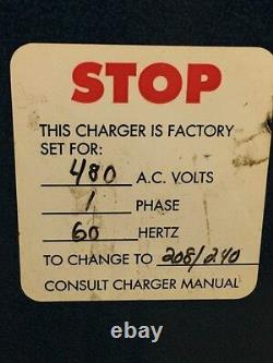 North East Industrial Forklift Battery Charger Model 1NE6-750 12v