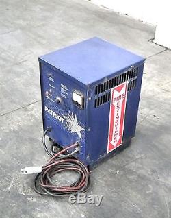 Patriot Forklift Battery Charger PAC640 120 Volt 1 Phase (E9133)