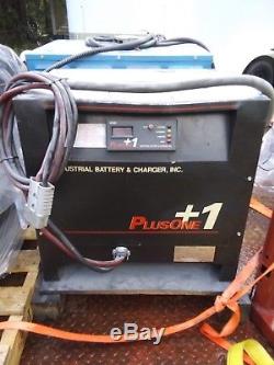 PlusOne 36V Industrial Forklift Battery Charger 208/240/480 3-Phase