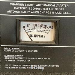 Power Pro Ferroresonant Forklift Battery Charger 12-510FR80T Ametek