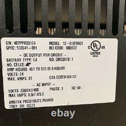 Power Pro Ferroresonant Forklift Battery Charger 12-510FR80T Ametek