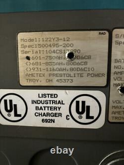 Prestolite PowerStar 24V Forklift Battery Charger 208/240/480V 3Phase