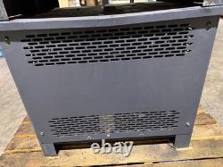 (QTY. 2) YUASA GENERAL 7000 PLUS 24V Forklift Battery Charger 12 Cell 550AH USED