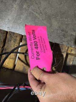 (QTY. 2) YUASA GENERAL 7000 PLUS 24V Forklift Battery Charger 12 Cell 550AH USED