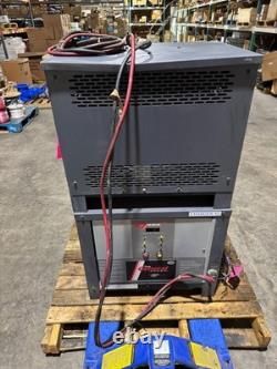 (QTY. 2) YUASA GENERAL 7000 PLUS 24V Forklift Battery Charger 12 Cell 550AH USED