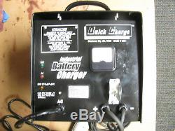 QUICK CHARGE Electronics 24 Volt 60A Battery Charger Forklift Golf Cart Sweeper