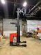 Raymond Forklift Reach Truck With2015 Battery 3000lb 186 Lift Withcharger, 24 Volt