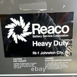 Raeco Heavy Duty Industrial Forklift Battery Charger 12V