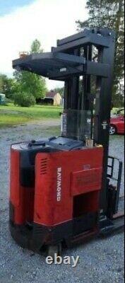 Raymond EZ 36V Electric Stand On Forklift No Battery Or Charger 2005