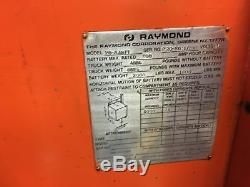 Raymond Forklift MODEL 20-R60TT TRUCK 3000 LB with battery & charger