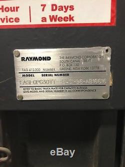 Raymond Picker EASi-OPC30TT, 3873 Hours, new battery and charger included