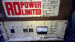 Rd Power Product Forklift Single Phase 24 Cell 55 Amp Battery Charger