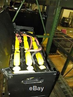 Refurbished 12-100-07 24V 300Ah Industrial Steel Case Forklift Battery