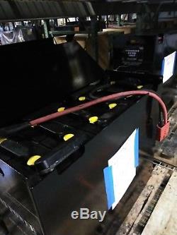 Refurbished 12-100-13 24V 600Ah Industrial Steel Case Forklift Battery $Reduced