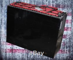 Refurbished 12-125-11 24V Industrial Steel Case Forklift Battery