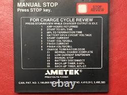 SCR1000 Forklift Battery Charger Controller FRONT PANEL CARD Ametek