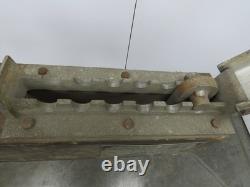 Sackett 4000Lb Forklift Battery Lifter Beam 27-42 Adj Width Hooks