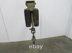 Sackett 4000Lb Forklift Battery Lifter Beam 27-42 Adj Width Hooks