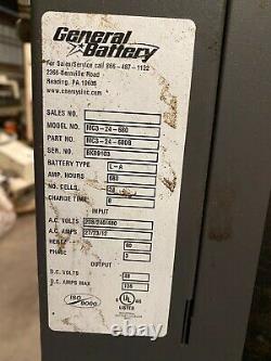 THE GENERAL CLASSIC- Forklift Battery Charger