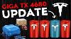 Tesla Giga Texas 4680 Battery Production Update New Equipment