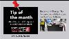 Tip Of The Month Forklift Battery And Chargers