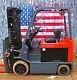 Toyota Forklift 7fbcu25 Electric 5,000lb Refurbished Battery And Charger
