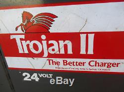 Trojan 2 24 V Battery Charger Forklift Charger Model 2200 Nice! Best Deal $$$