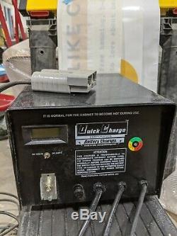 USED 36 Volt 40 AMP Battery Charger Fork Lift SB-350 Gray MADE IN THE USA