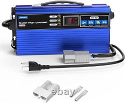 US AUTOOL 24V 30A Forklift Battery Charger Fully-Automatic Electric Pallet #2K