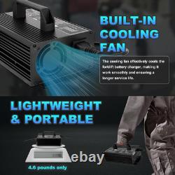 Upgraded 24V 20A Forklift Battery Charger with LCD Display Smart Golf Cart 20 Am