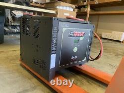 Used Enersys Enforcer HF EH3-12-1200 Battery Charger 480V/8A/3Ph/60hz/1200amp