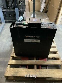 Used V-Force Lithium Ion Forklift Battery 24v / 100Ah (V-LI1011) with charger