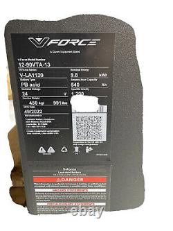 V Force Tubular 24v Lead-Acid Battery 12-90VTA-13 New V-LA1120 Series 2022