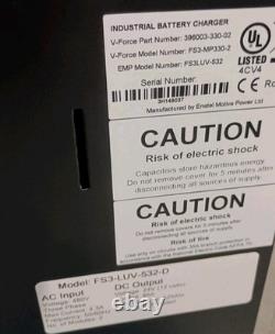 V-Force V-HFM Industrial Forklift Battery Charger (fs3-luv-532-D)