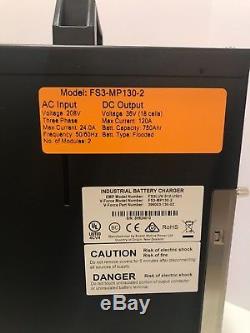 V-Force V-HFM Series FS3-MP130-2 Forklift Battery Chargers