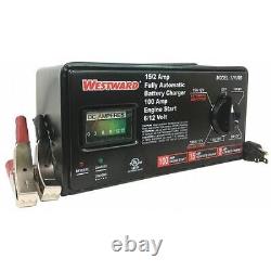 Westward 1Jyu9 Battery Charger, Automatic Boosting, Charging, Maintaining For