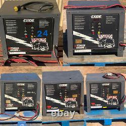 Workhog exide yuasa 24 volt forklift battery charger 550 w3-12-550 208 240 480
