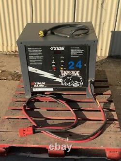 Workhog exide yuasa 24 volt forklift battery charger 550 w3-12-550 208 240 480