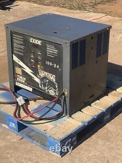 Workhog exide yuasa 24 volt forklift battery charger 550 w3-12-550 208 240 480