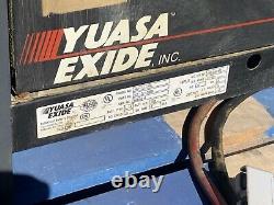 Workhog exide yuasa 24 volt forklift battery charger 550 w3-12-550 208 240 480