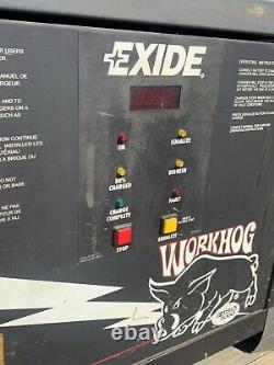 Workhog exide yuasa 24 volt forklift battery charger 550 w3-12-550 208 240 480