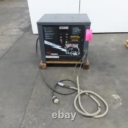 YUASA W3-12-550 Workhog 24V Forklift Battery Charger 12 Cell 208-230/480V 550AH