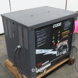 YUASA W3-12-550 Workhog 24V Forklift Battery Charger 12 Cell 208-230/480V 550AH