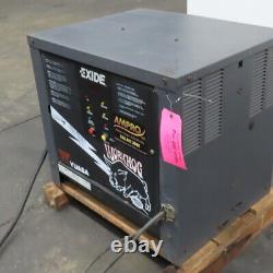 YUASA W3-12-550 Workhog 24V Forklift Battery Charger 12 Cell 208-230/480V 550AH