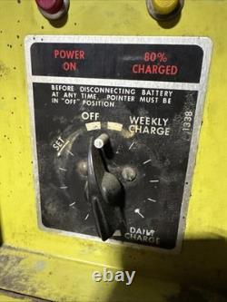 Yale 3YF6-450 Industrial Forklift Battery Charger 1Ph L-5