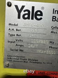 Yale 3YF6-450 Industrial Forklift Battery Charger 1Ph L-5