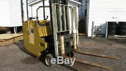 Yale ESC 030 Stand On Electric Forklift withBattery+Charger Side Shift / Tilt