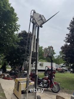 Yale walkie Forklift W Brudi Rotating Attachment And Battery Charger Illinois