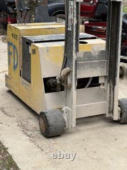 Yale walkie Forklift W Brudi Rotating Attachment And Battery Charger Illinois